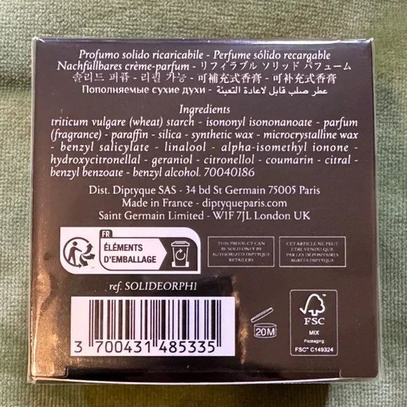 Diptyque Orphéon Solid - Picture 2 of 5